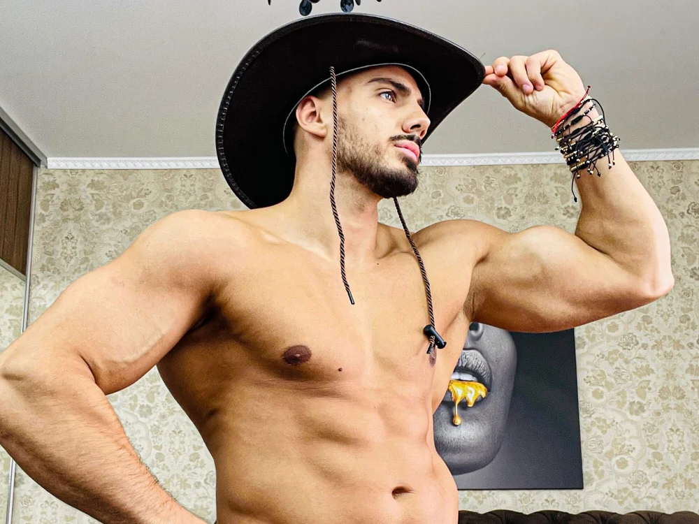DustinKeent – уебкам модел в Stripchat: снимки