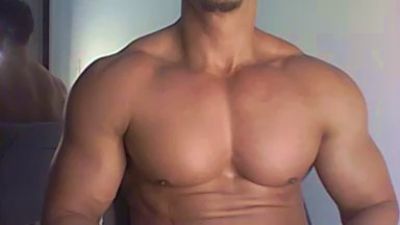 muscleoss, webcammodel op Cam4: foto's